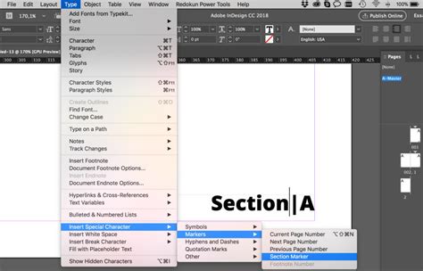 How to Automatically Number Pages in InDesign 的图像结果