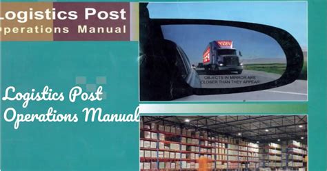Logistics Post Operation Manual | Download India Post (Post Office ...
