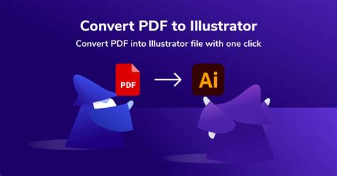 Convert PDF to Adobe Illustrator