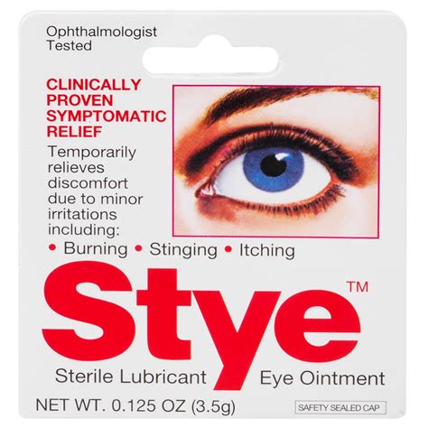 Stye Eye Ointment in Eye Care - Walmart.com