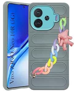 Jkobi Back Cover Case for Vivo iQOO Neo 10R (Wrist Hanging Chain ...