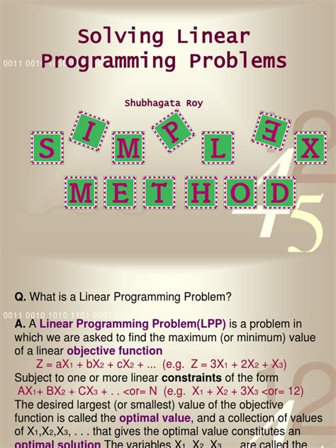 Simplex algorithm Mathematics 的图像结果