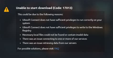 Image result for Ubisoft Error Codes Explained