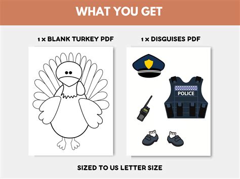 Disguise A Turkey Template Printable - Free Printable US