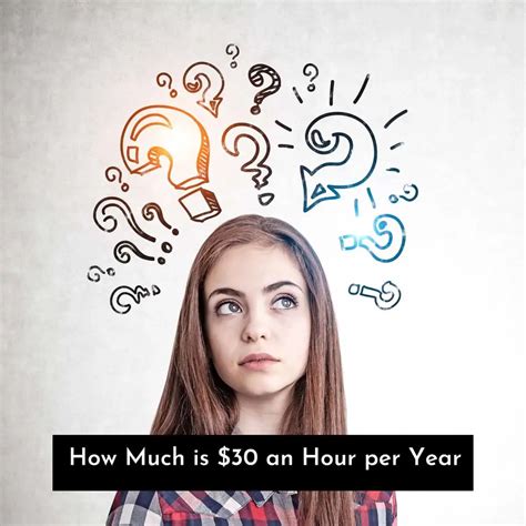 $30 an Hour is How Much a Year: Income Breakdown - This Mama Blogs