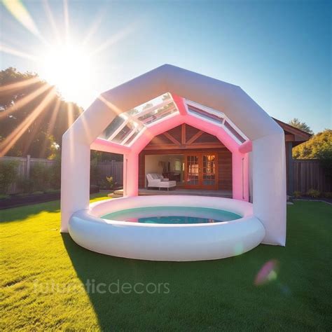 The Ultimate Pool Party Starts with an Inflatable Barn Pool
