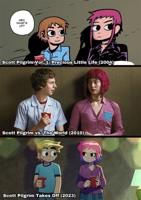 Made more Scott Pilgrim comparisons : r/ScottPilgrim