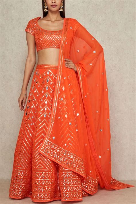 Mirror Work Lehenga to Dazzle on Your Wedding Day