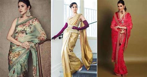 Different Celebrity-Approved Sari Styles