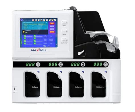 Note Sorting Machine - MAXSELL MATRIX 8122 Note Sorting Machine Trader ...
