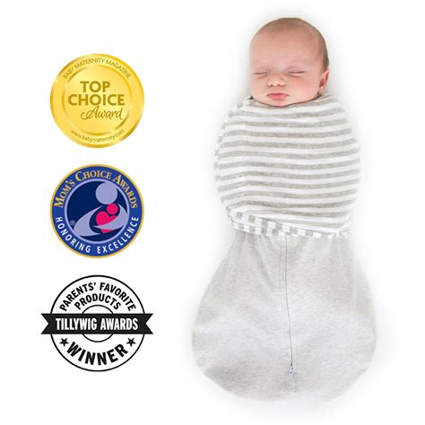 SwaddleDesigns 6-way Omni Swaddle Sack, Arms Up Swaddle for Newborn ...