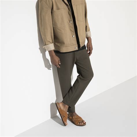 Lugano Soft Footbed Suede Leather Mink | BIRKENSTOCK