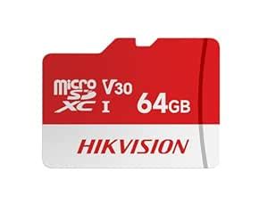Hikvision Extreme 64GB microSDXC Class 10, V30 | 92MB/s Read, 40MB/s ...