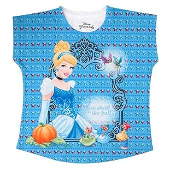 Disney Princess by Wear Your Mind Girl's Plain Regular fit Shirt ...