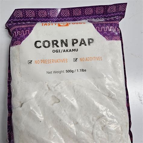 TASTY FROZEN WHITE CORN PAP (OGI) - SAMIRE AFRICAN STORE