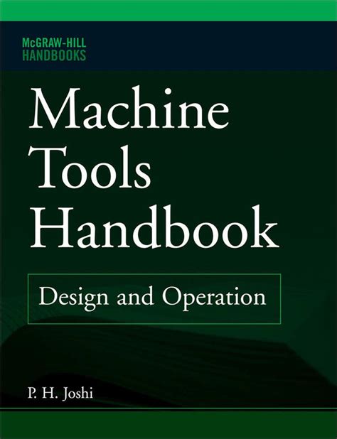 Machine Tools Handbook: Design and Operation : Joshi, P. H.: Amazon.in ...