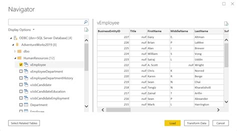 Image result for Power Query ODBC SQL Query Example