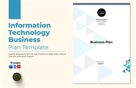 IT Services Business Plan Template 的图像结果
