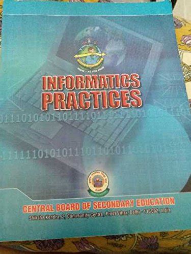 informatics practices class 11 ncert text book : Amazon.in: Books