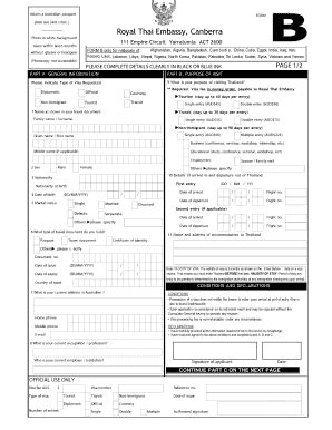 Visa Form-updated.docx. Australia Visa Application For Citizens Of ...