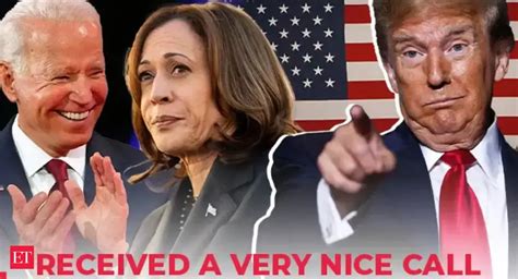 Donald Trump describes Kamala Harris's call as 'very nice' following ...