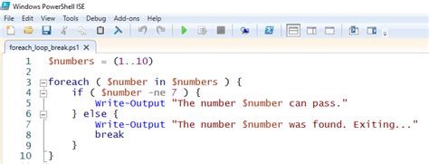PowerShell Loops Examples 的图像结果