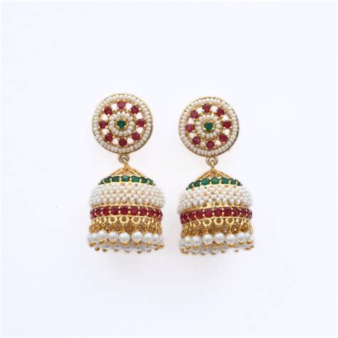 Royal Empress Noor-e-Jhumka - Opal Touch