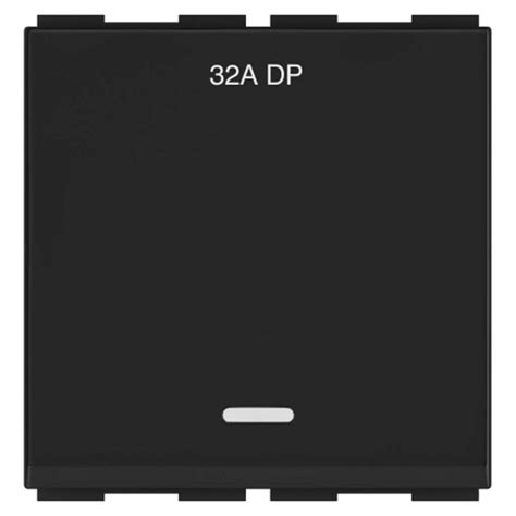 Buy GM Ziano 32A Double Pole Switch With LED Indicator 2 Module AA 2 ...