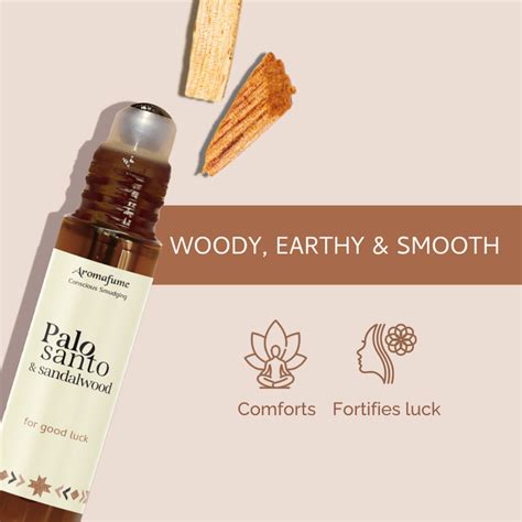 Palo Santo Sandalwood Roll-On | Attract Good Fortune | Aromafume India ...