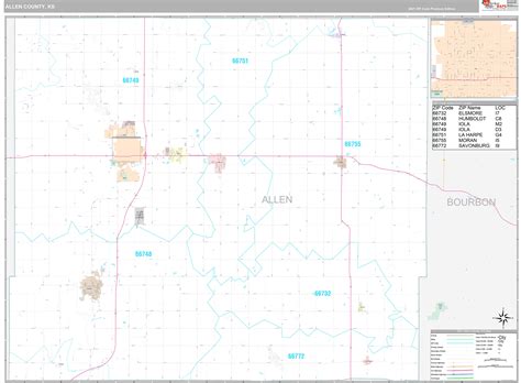 Allen County In Zip Code Map at Lachlan Ord blog