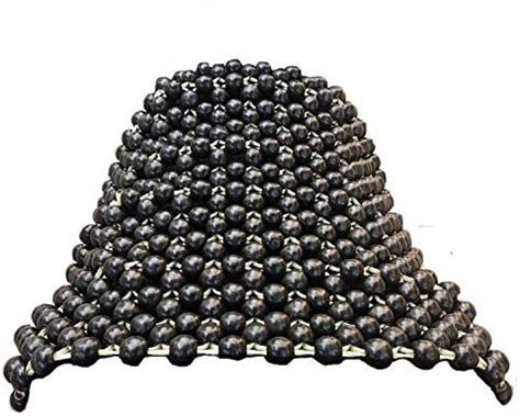 Q1 Beads Acupuncture Design Wooden Beads Bike Seat Cover Cushion Releif ...