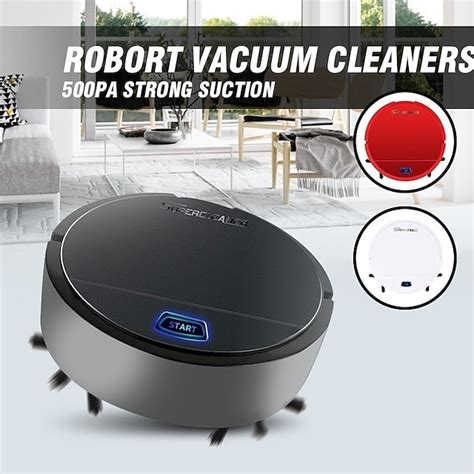 3-in-1 Auto Sweeping Robot 1800PA Strong Suction Smart Floor ...