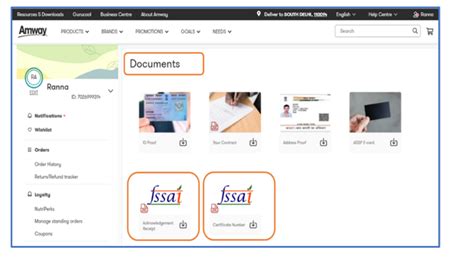 How to update FSSAI details on Amway Website? – Amway Care