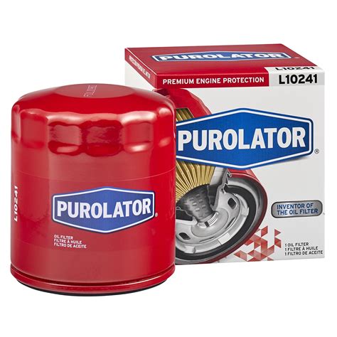 Purolator L10241 PurolatorRED Premium Engine Protection Oil Filter ...