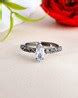 Buy Silver-toned Rings for Women by VALLEY OF JEWELLERY (VOJ) Online ...