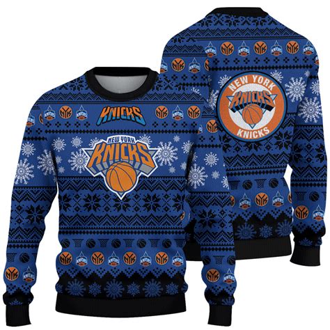New York Knicks National Basketball Association Christmas Sweater SH ...