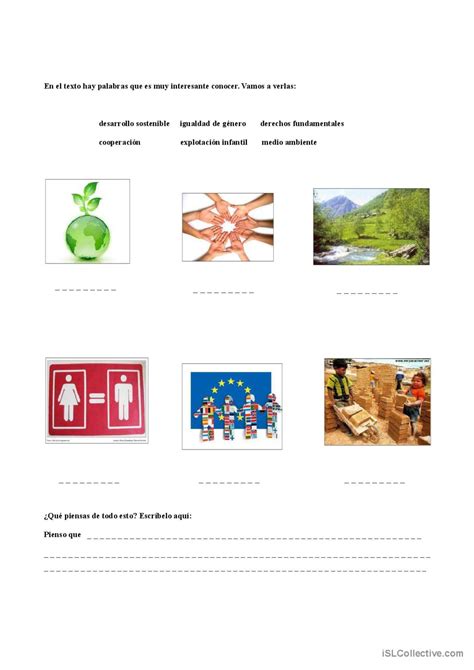 Comercio justo comprensión lector…: English ESL worksheets pdf & doc