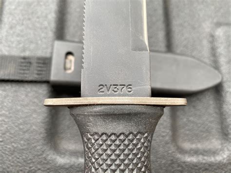 Navy Seals Knife MK3 MOD 0 With Correct Sheath 2V376 Fixed Blade USN ...