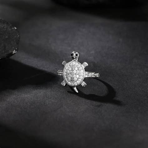 Tortoise Ring In Silver - Buy Tortoise Ring In Silver online at Best ...
