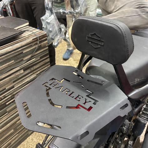 Harley Davidson X440 Backrest with Top Rack and Cushion | Superior Sup ...