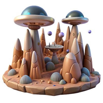 Alien Cartoon Planet PNG 的图像结果
