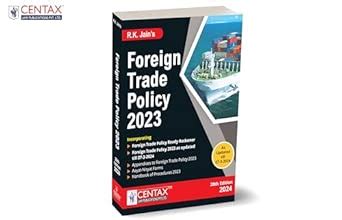 Buy R.K. Jain's Foreign Trade Policy 2023 – Authentic Coverage of FTP ...
