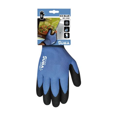 Guantes de PVC Juba - H5130W ICE BLUE - Idealexls