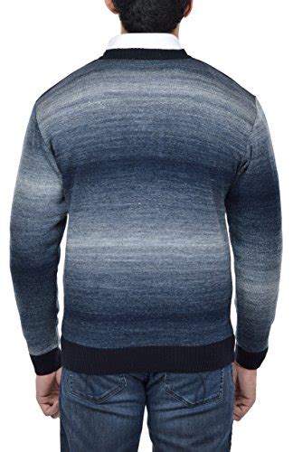 aarbee Men's Wool Sweater 17-18_po02_Navy-XXL, Blue, XX-Large : Amazon ...
