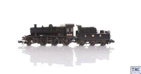 372-627ASF Graham Farish N Gauge LMS Ivatt 2MT 6418 LMS Black with Semi ...