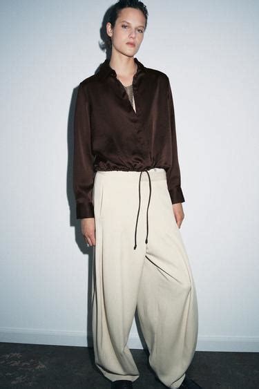 Brown Shirts Women's | ZARA India