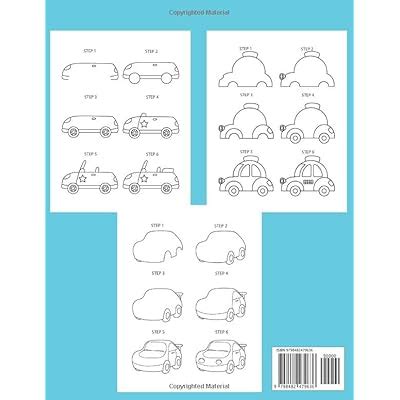 Buy How To Draw Cars For Kids: Learn How to Draw Cars Step by Step for ...