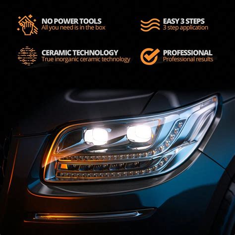 JB-XPCS Scheinwerfer-Restaurierungsset - 3 einfache Schritte zur ...