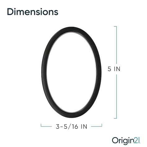 Origin 21 Axel Park 5-in Black Number Zero 847600 at Lowes.com
