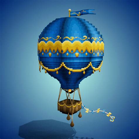Steampunk Hot Air Balloon Minecraft